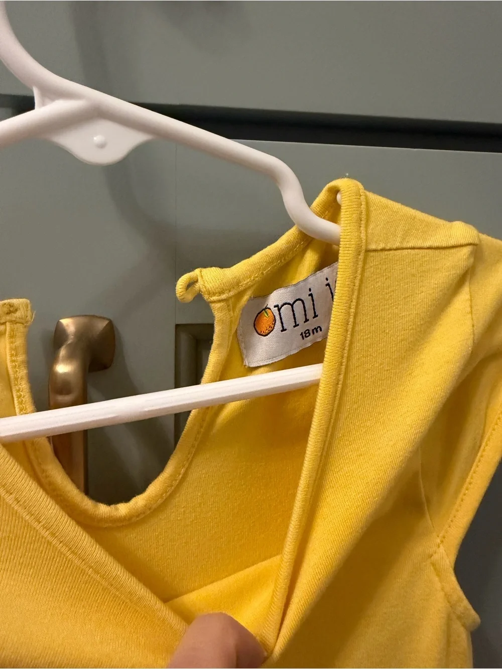 Well Dressed Wolf Yellow Twirl Dress for Girls